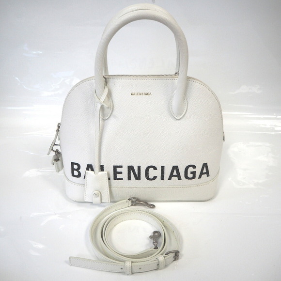 Balenciaga Bill Top Handle 2Way Handbag White - Picture 2 of 15